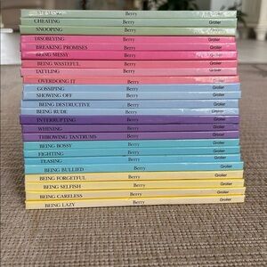 Vintage 1988 Help Me Be Good Book Series by Joy Berry Lot of 24 Homeschool